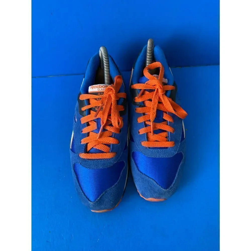 Reebok Mens Size 4 CrossFit Nano Lace Up Training Shoes Sneakers Blue 023501-313